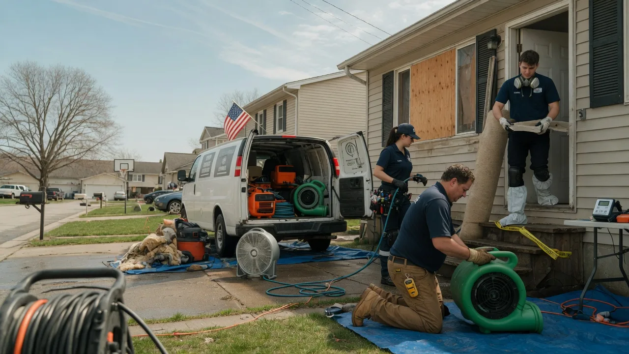 Water Damage Restoration in Sheakleyville, PA near me